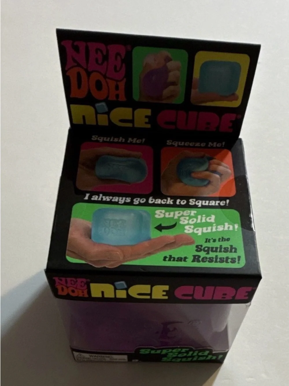 Nice Cube Super Solid Squish - Purple